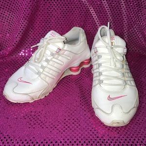 Pink Nike Shocks / Shox